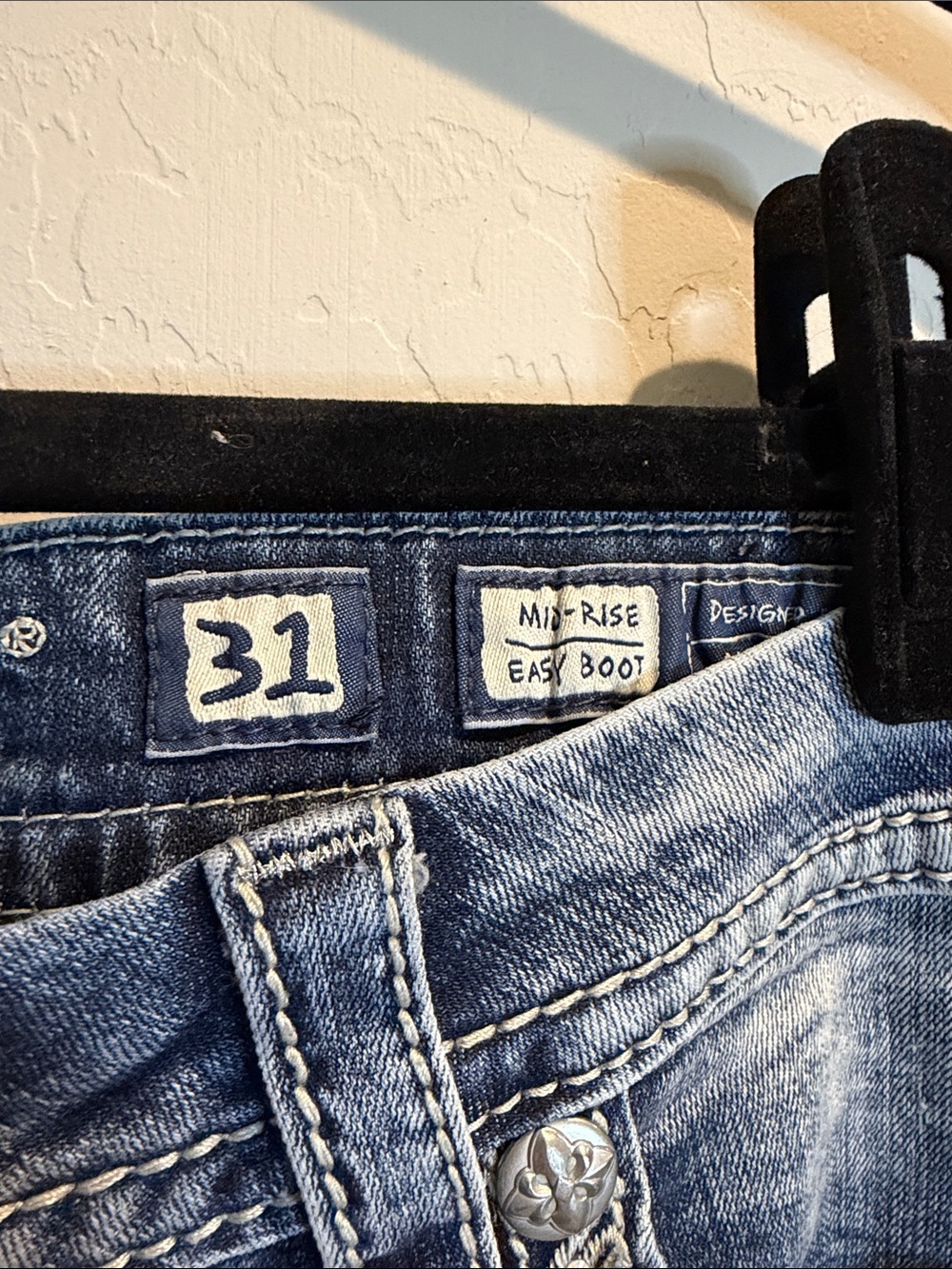 Miss Me Women's Light Blue Bootcut Jeans - Picture 5 of 13